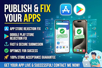 publish ai, flutter, web apps to app store and google play