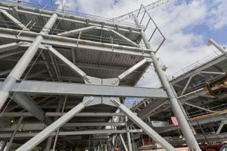 provide structural design drawings for steel buildings