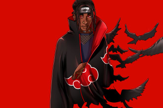 draw you as a naruto character
