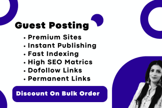 guest post on aged US traffic site with dofollow backlink