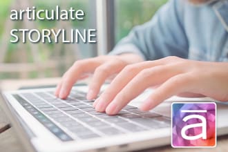 develop the elearning module using storyline or rise