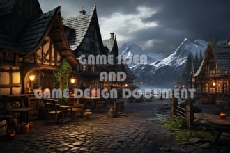 help in game idea and game design document