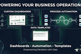 create custom excel and google sheets business solutions