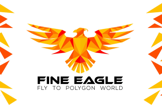 design polygonal, geometric logo