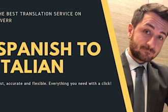 translate for you any article from spanish to italian
