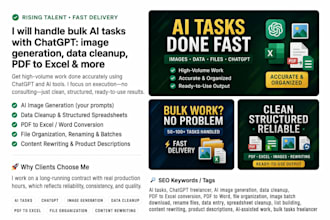 ai assisted data, image and content operations chatgpt equipped
