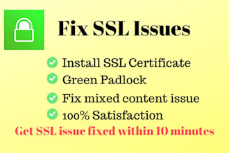 fix SSL padlock in wordpress or any website