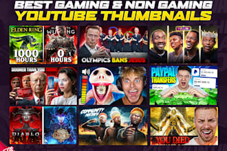 do best gaming youtube thumbnails