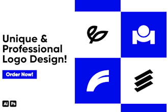 design professional business logo with copyrights