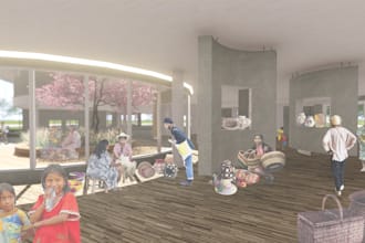 create interior or exterior photoshop renders