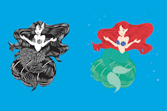 illustrate cool illustrations of anything for you