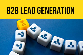 do any targeted b2b lead research