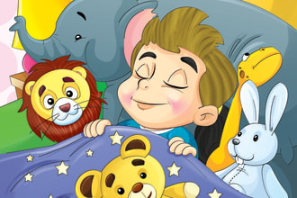 draw childrens book illustration, children book