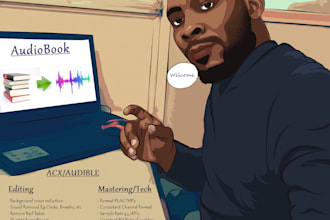 edit and master audiobook to acx or audible standard