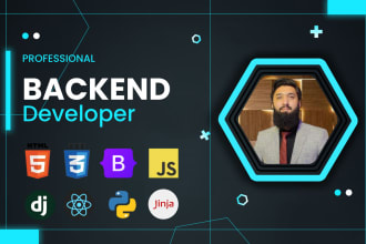 develop web application in django python