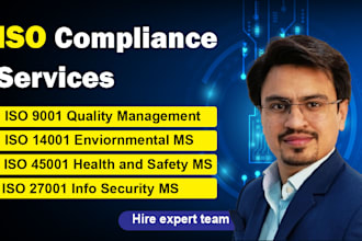 develop iso 9001 14001 45001 27001 certification assistance