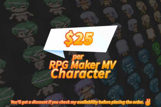 create rpg maker characters