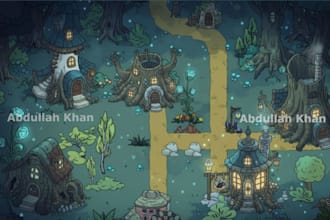 design 2d game assets sprites and characters for your game