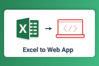 convert excel calculator to online web app