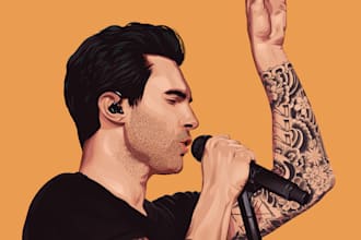 draw cartoon portrait from your photo