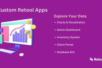 create a retool app for data management and integration