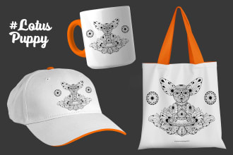 create the most fascinating doodle art illustration
