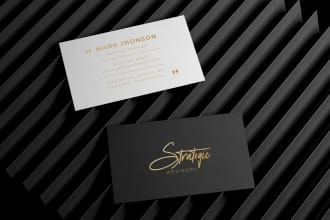do minimalist business card design