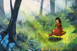 Hot Review! offer a digital illustrations for anything