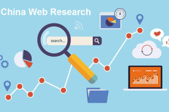 assist you with china web research
