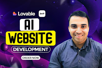 do ai websites, chat bot, ai mobile apps or full stack development