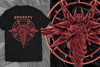 custom special t shirt illustration artwork your band