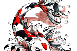 make a minimalistic tattoo design for you