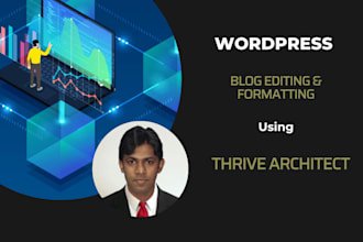 create beautiful blog post with thrive architect