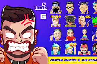 create custom twitch emotes