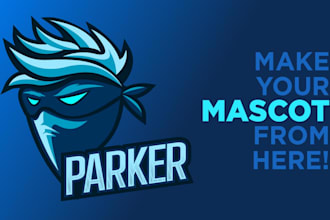 design a fancy mascot logo