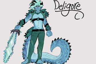 design a character for you