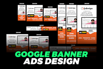 design creative banner ads for google adwords