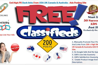 post your ads in top rank classified ads posting site in USA