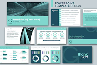 create a professional, user friendly powerpoint template