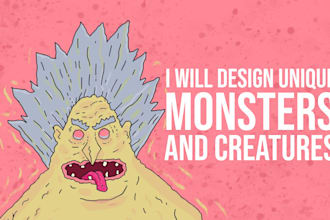 design monsters and creatures