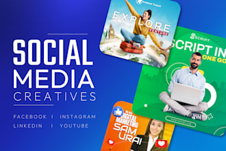design facebook ad creatives, social media advertising
