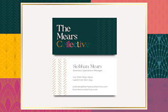 design vista professional business card