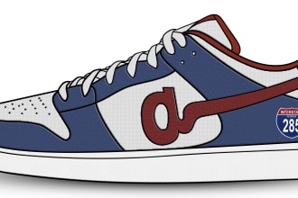 create a great sneaker design or illustration