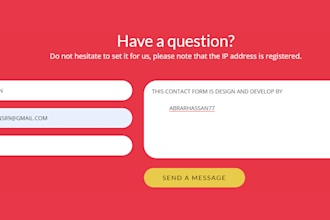 make responsive  registration, login, contact, and PHP forms