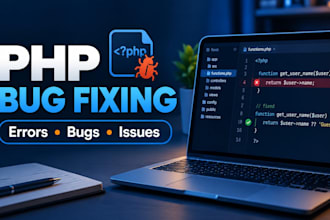 fix PHP bugs, errors and issues in your website