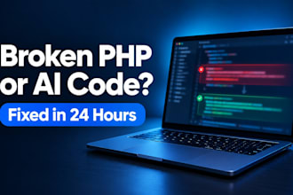 fix bugs and errors in your PHP or ai generated website