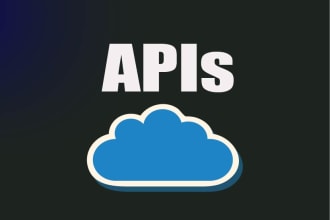 develop PHP or node js API with json or application  for you