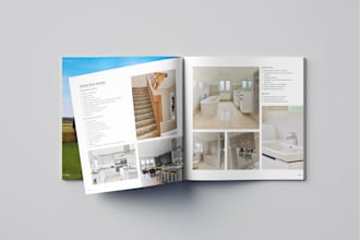 design a premium brochure or company profile