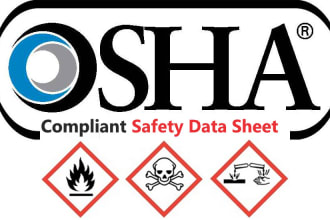 create osha compliant safety data sheet