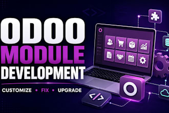 customize odoo v12 to v20 modules for community and enterprise
